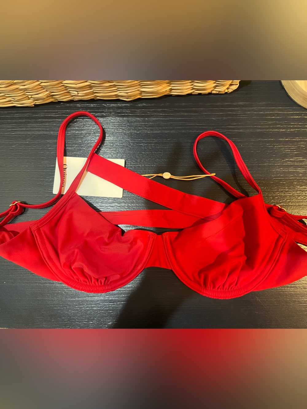 Quince Italian Demi Bikini Top